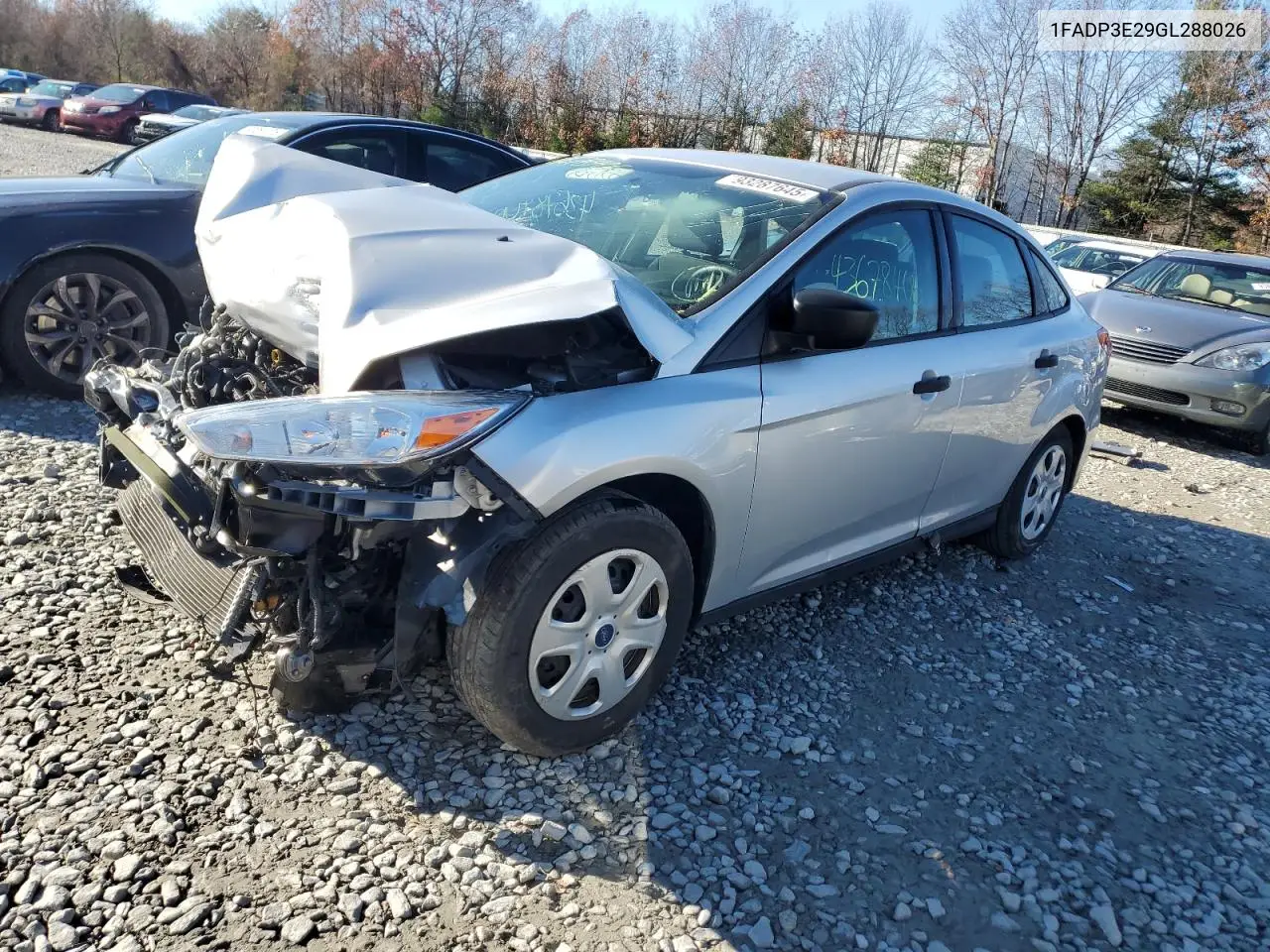 1FADP3E29GL288026 2016 Ford Focus S