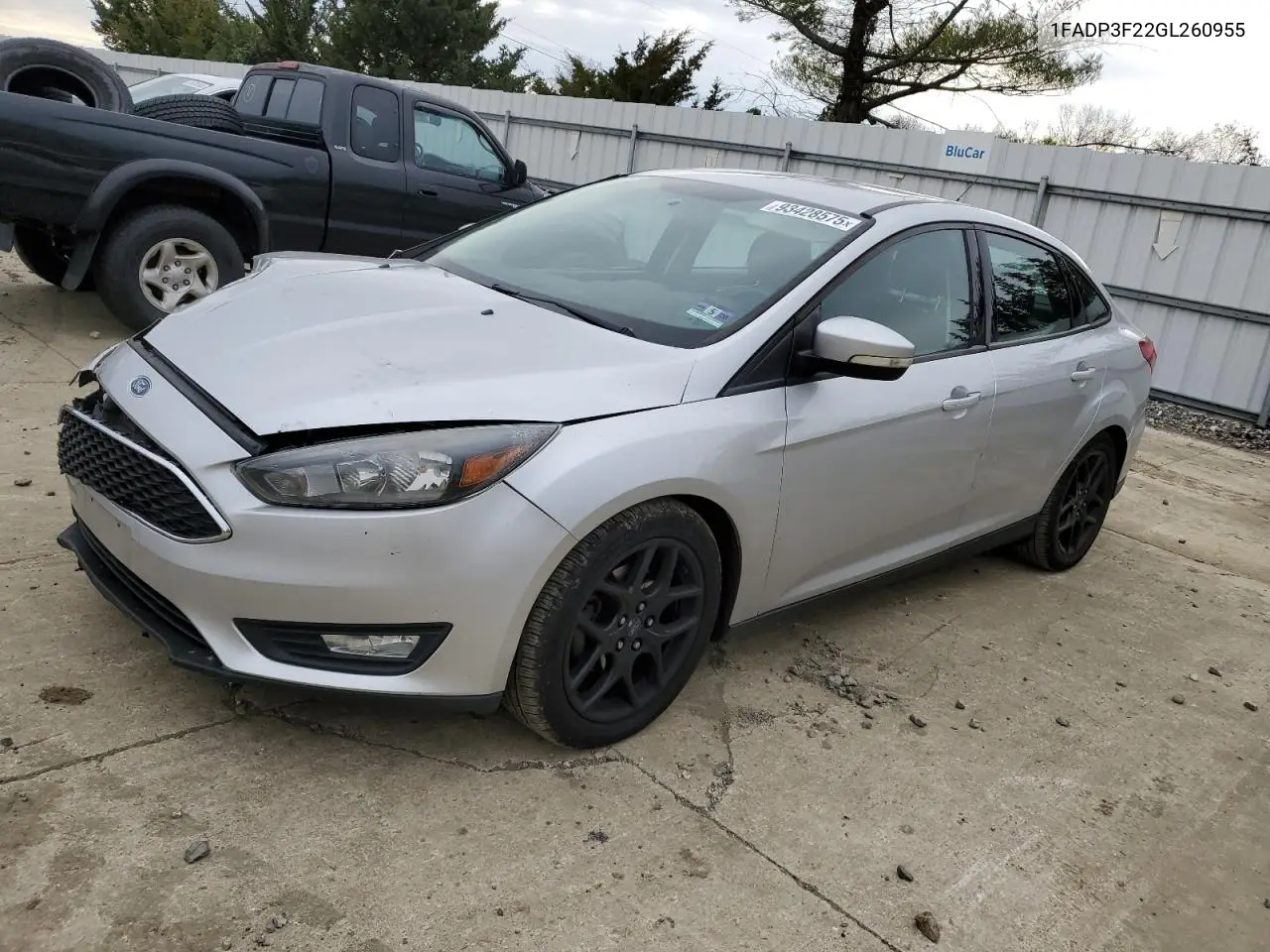 1FADP3F22GL260955 2016 Ford Focus Se