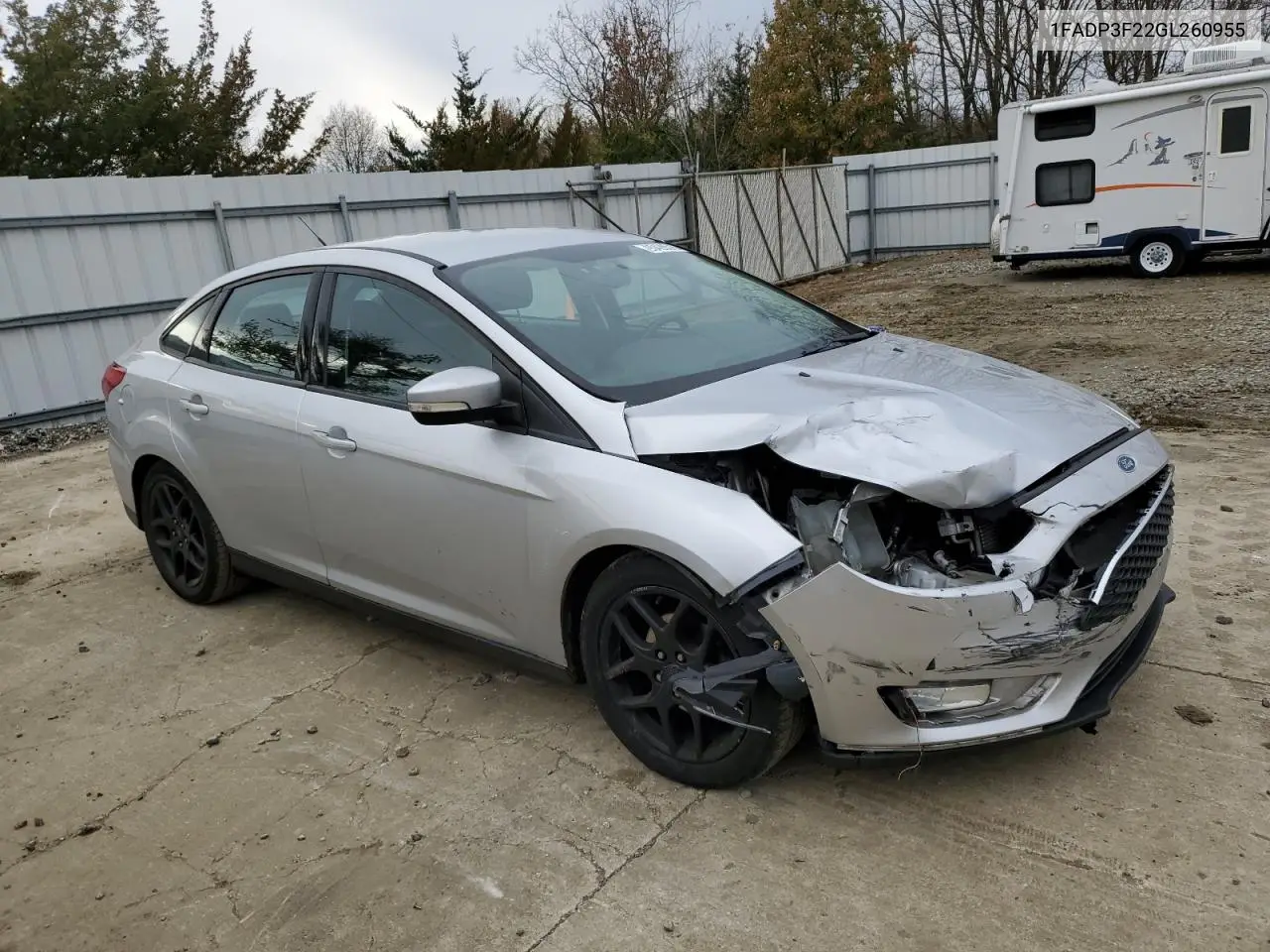 1FADP3F22GL260955 2016 Ford Focus Se