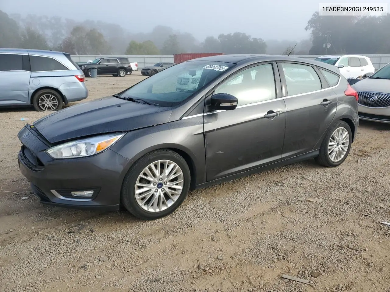 1FADP3N20GL249535 2016 Ford Focus Titanium