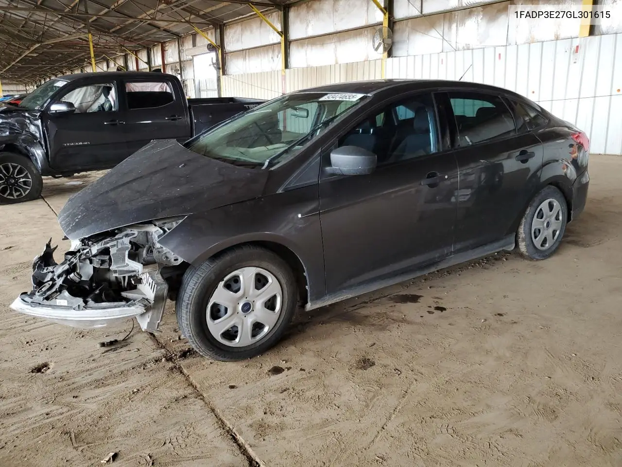 1FADP3E27GL301615 2016 Ford Focus S