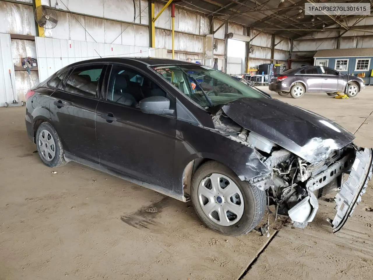 1FADP3E27GL301615 2016 Ford Focus S