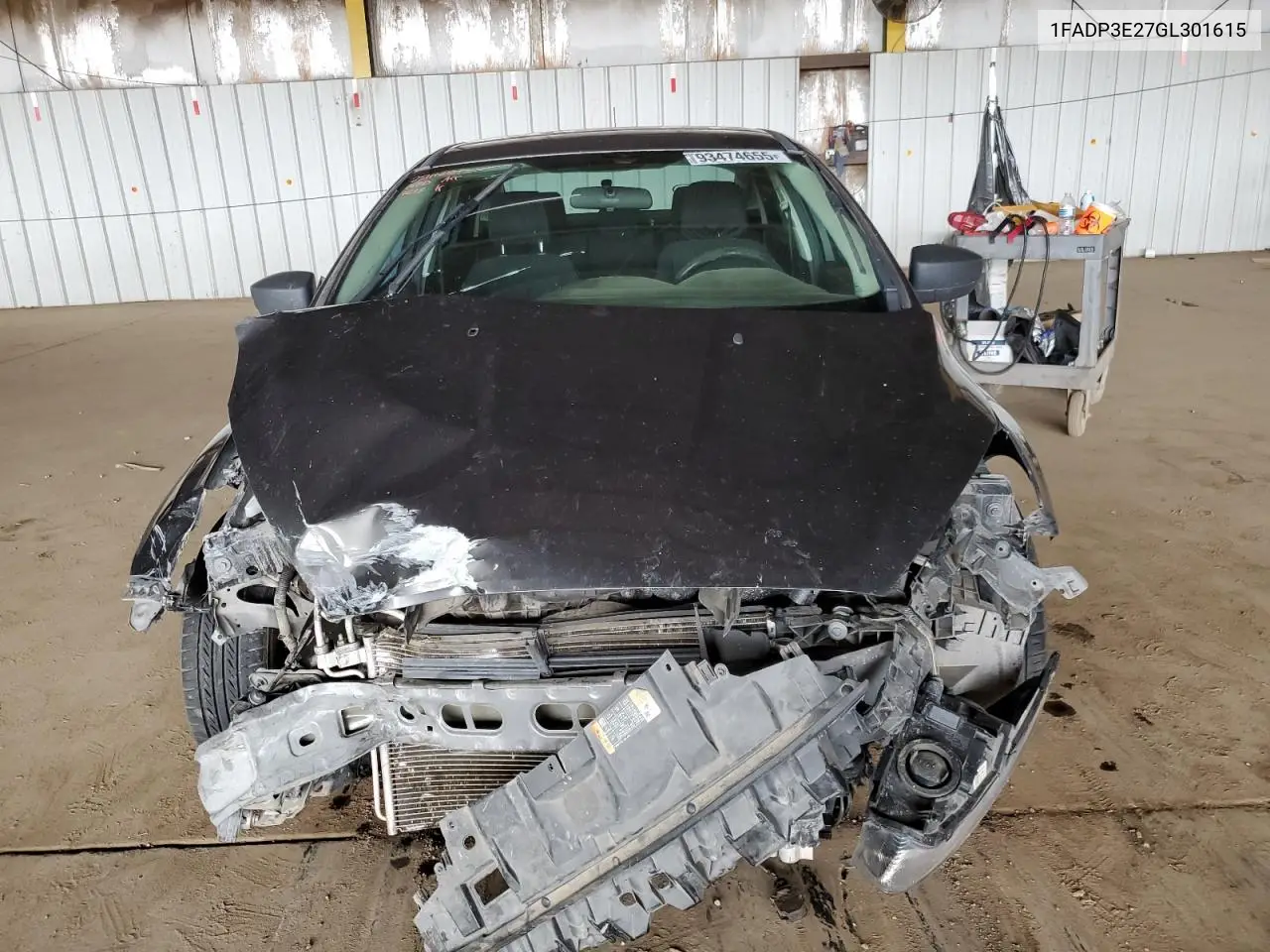 1FADP3E27GL301615 2016 Ford Focus S