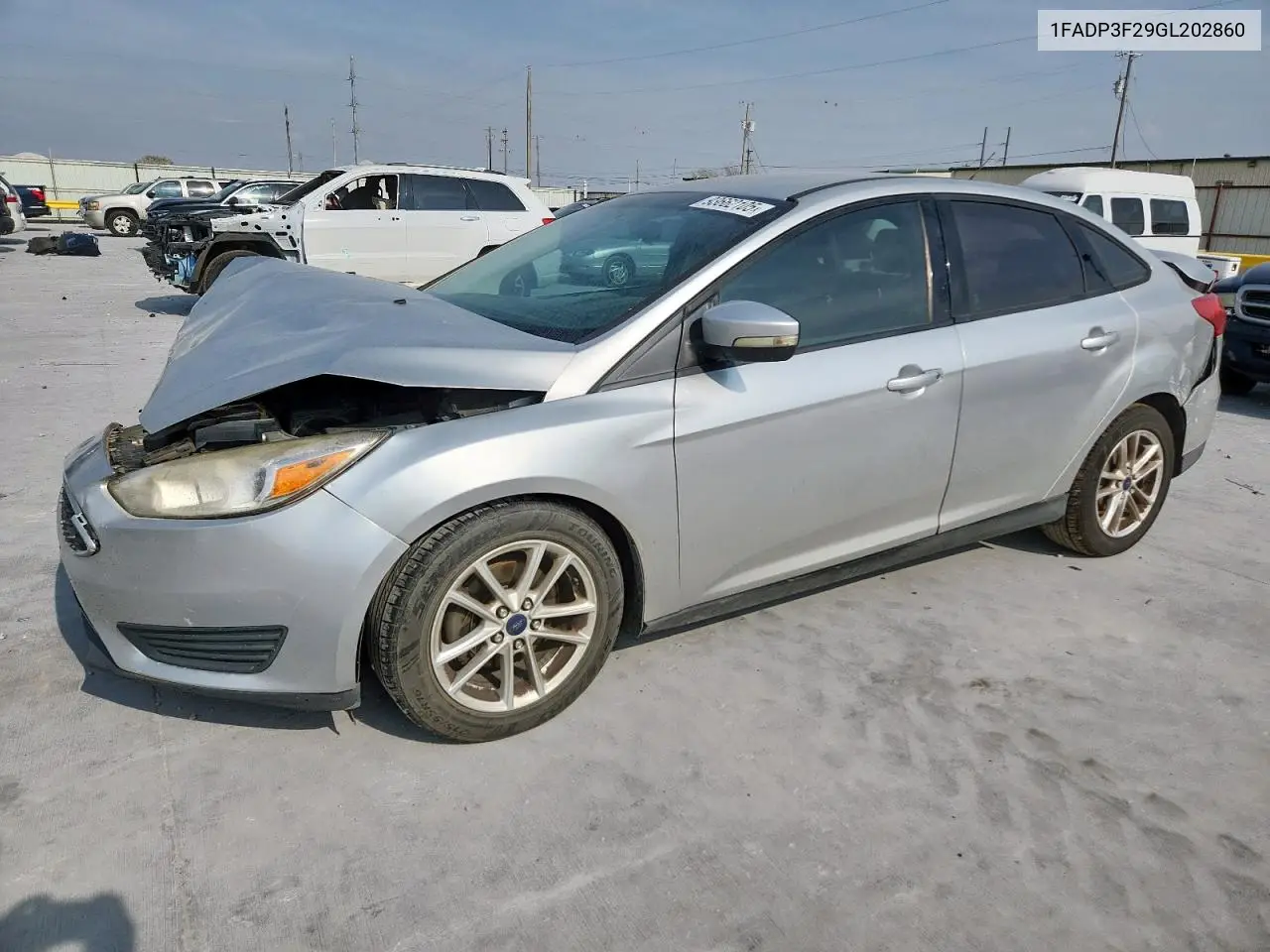 1FADP3F29GL202860 2016 Ford Focus Se