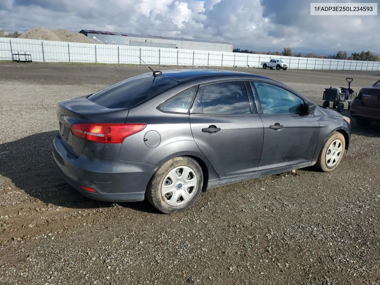 1FADP3E25GL234593 2016 Ford Focus S