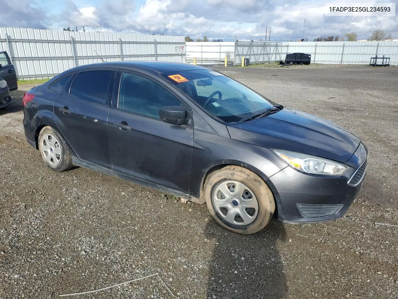 1FADP3E25GL234593 2016 Ford Focus S
