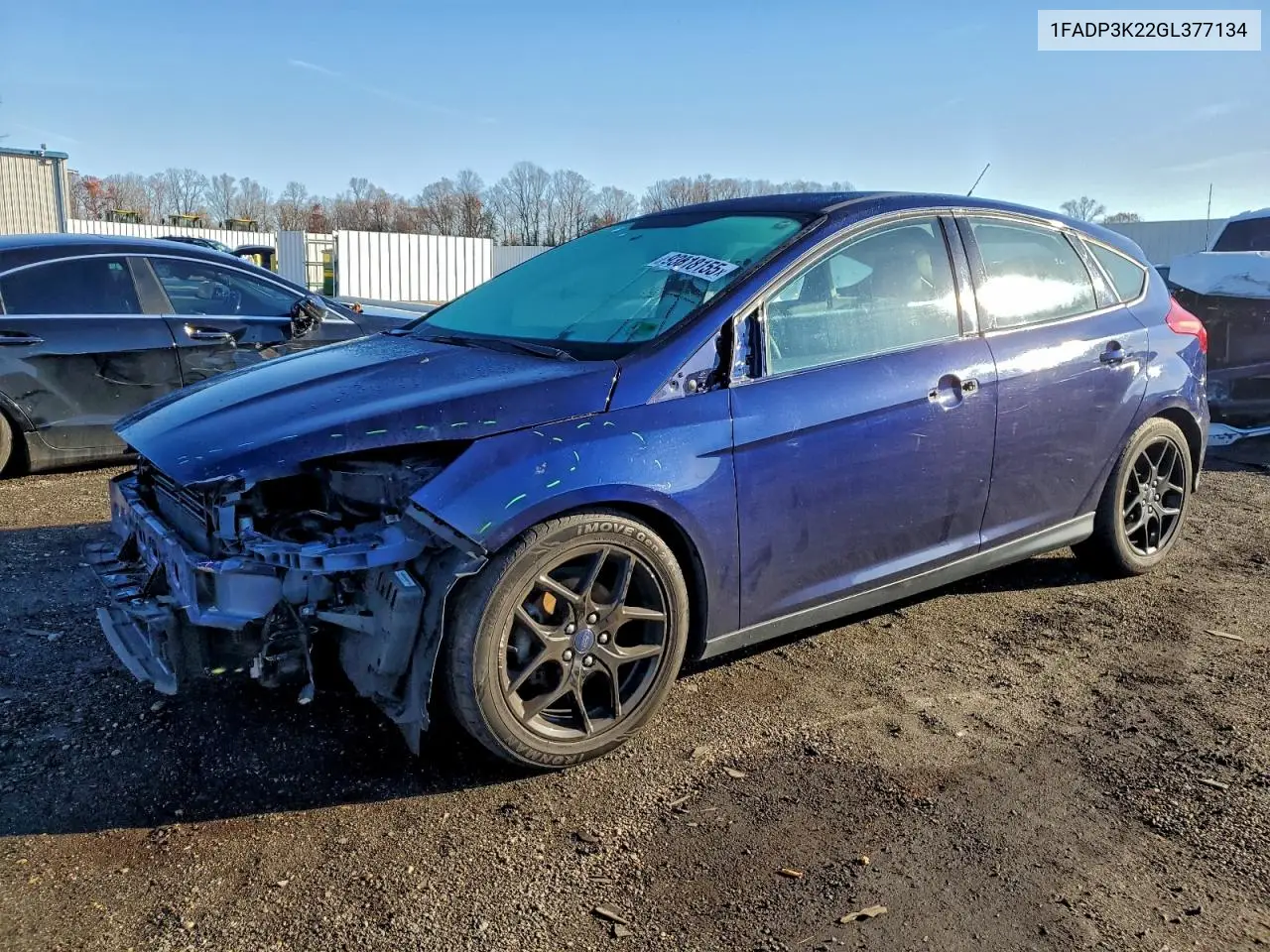 1FADP3K22GL377134 2016 Ford Focus Se