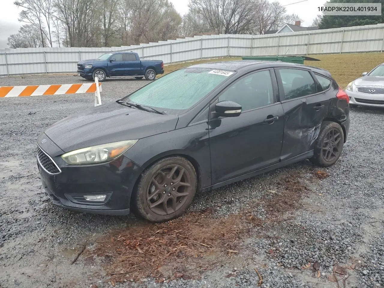 1FADP3K22GL401934 2016 Ford Focus Se