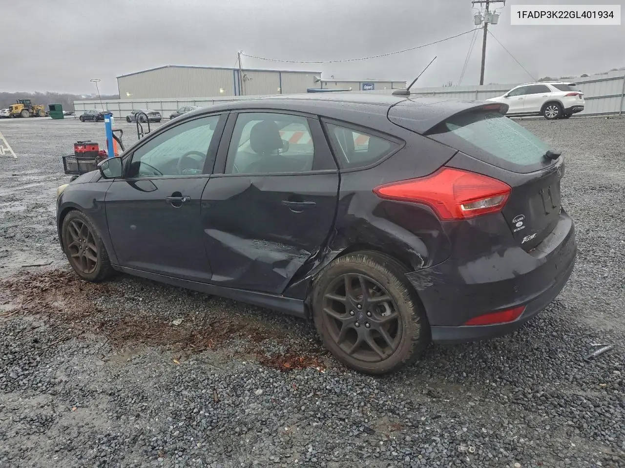 1FADP3K22GL401934 2016 Ford Focus Se