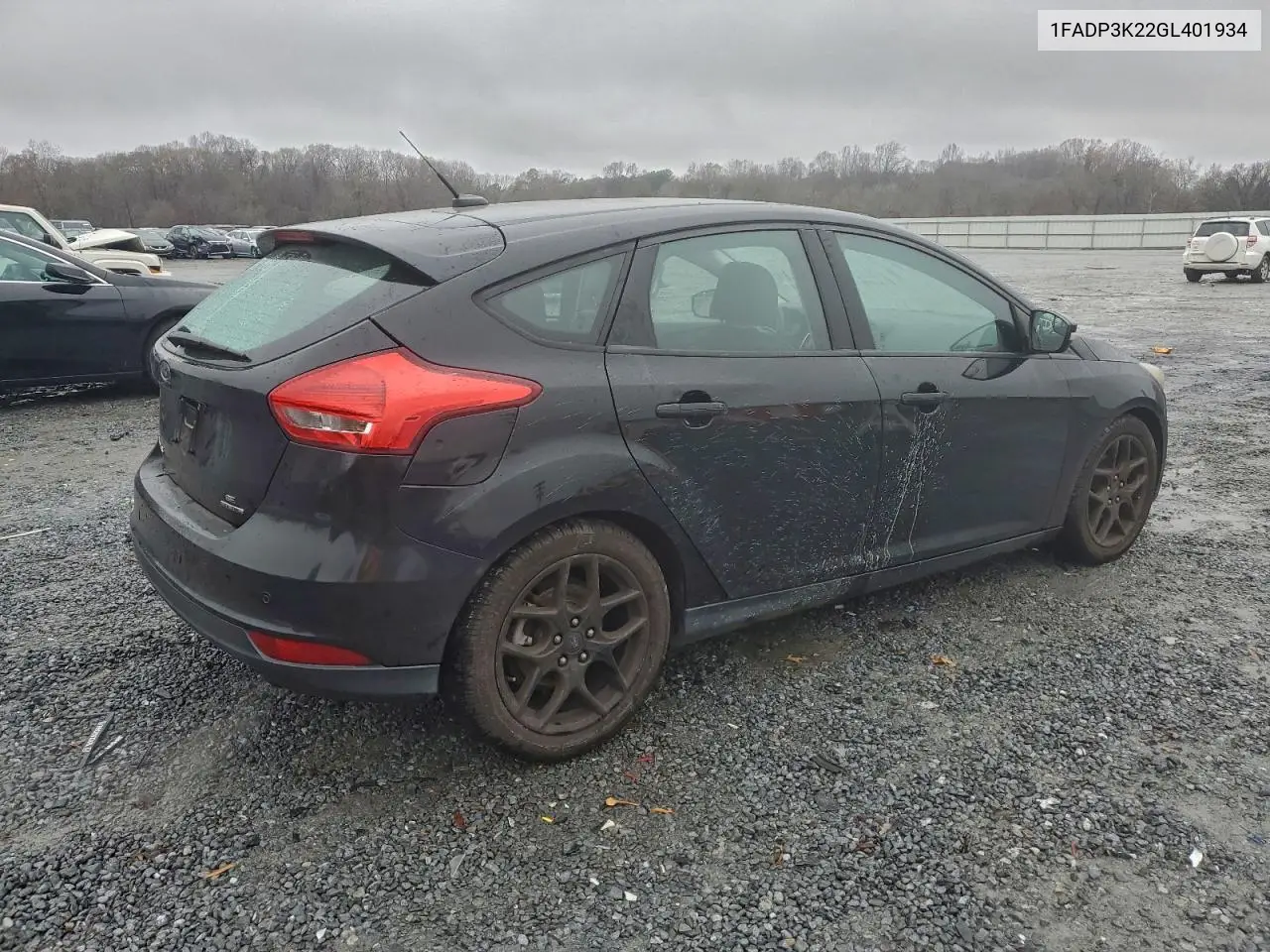 1FADP3K22GL401934 2016 Ford Focus Se
