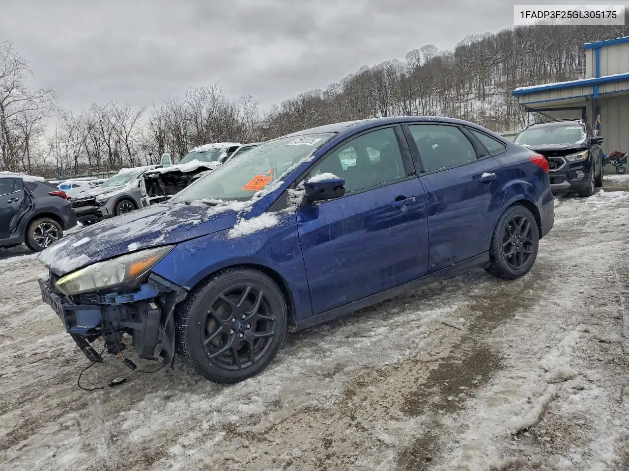 1FADP3F25GL305175 2016 Ford Focus Se