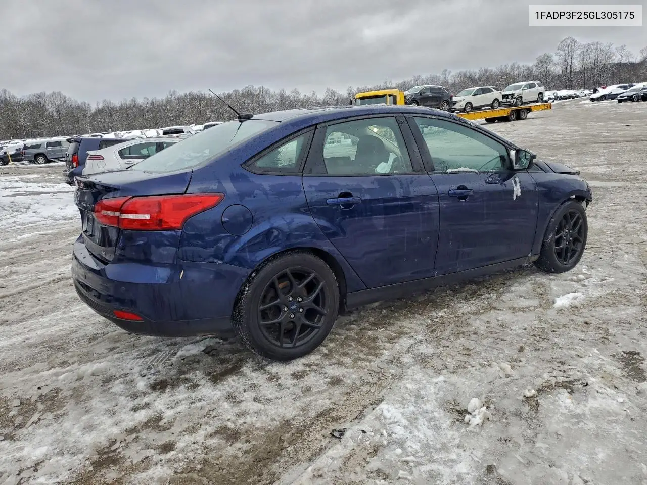 1FADP3F25GL305175 2016 Ford Focus Se
