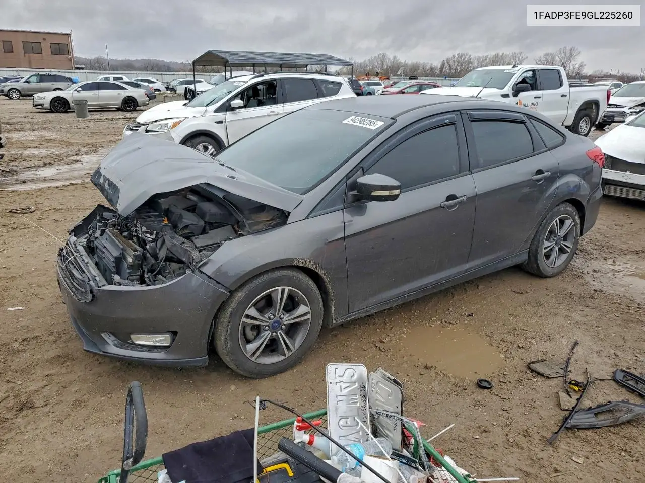1FADP3FE9GL225260 2016 Ford Focus Se
