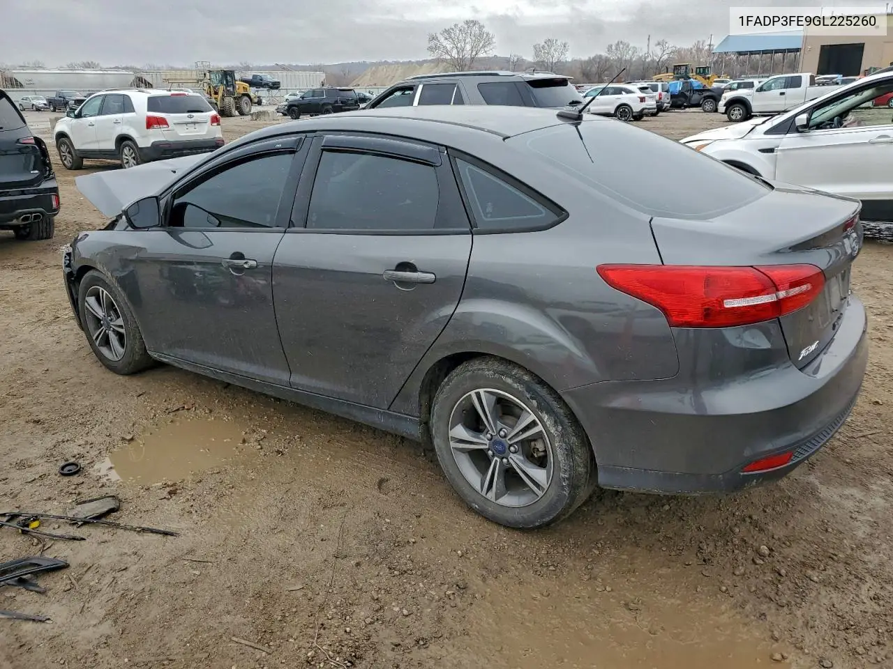1FADP3FE9GL225260 2016 Ford Focus Se