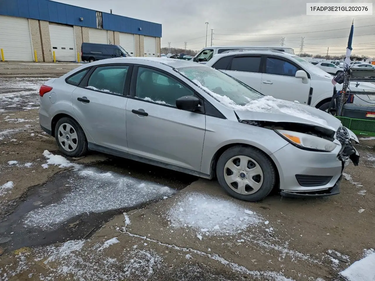 1FADP3E21GL202076 2016 Ford Focus S