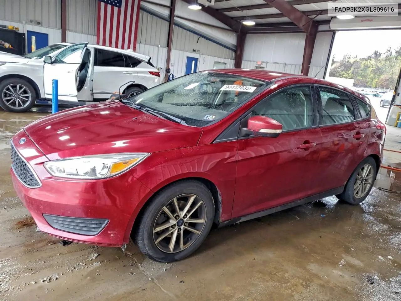 1FADP3K2XGL309616 2016 Ford Focus Se