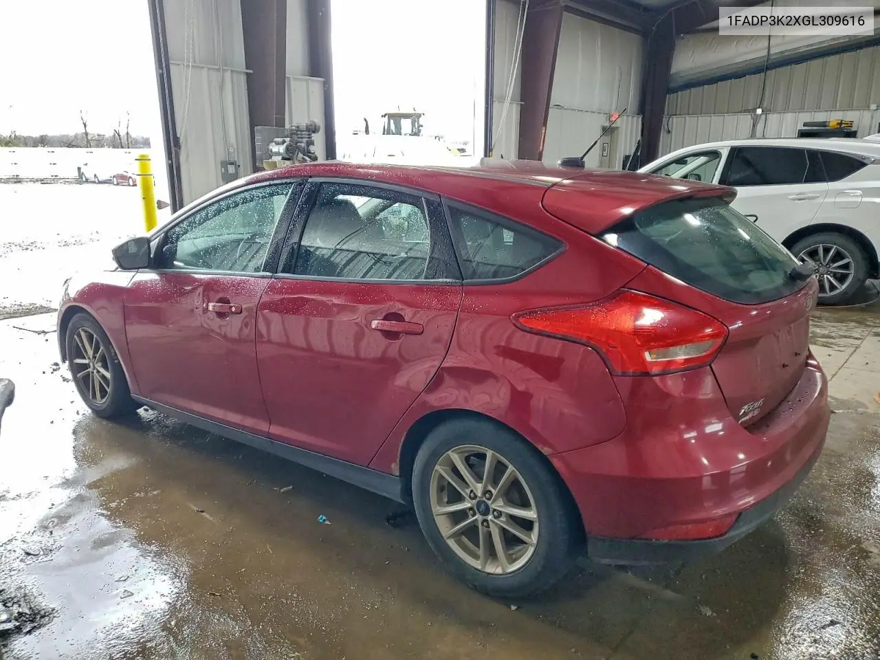 1FADP3K2XGL309616 2016 Ford Focus Se