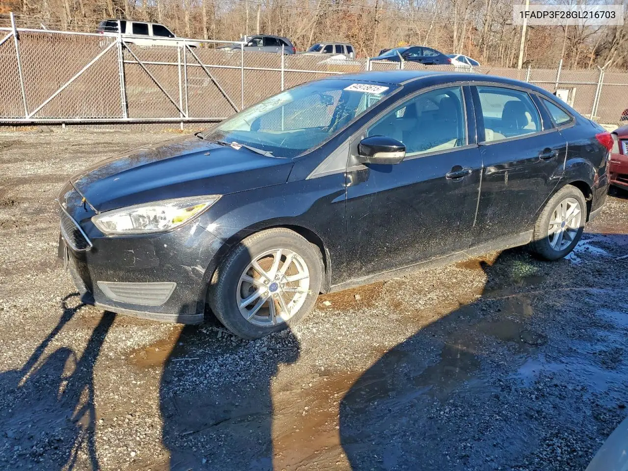 1FADP3F28GL216703 2016 Ford Focus Se