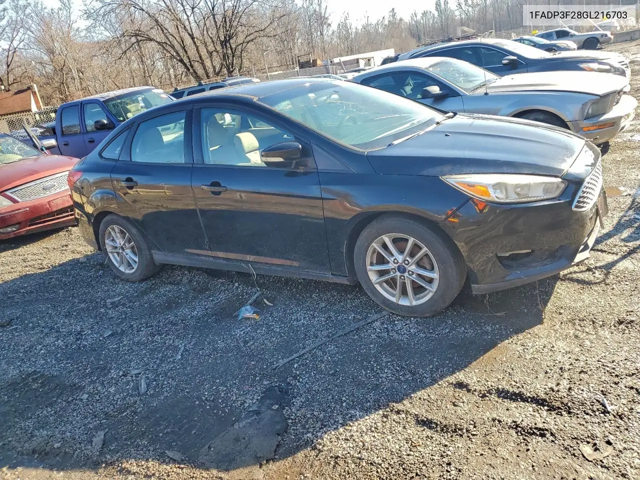 1FADP3F28GL216703 2016 Ford Focus Se