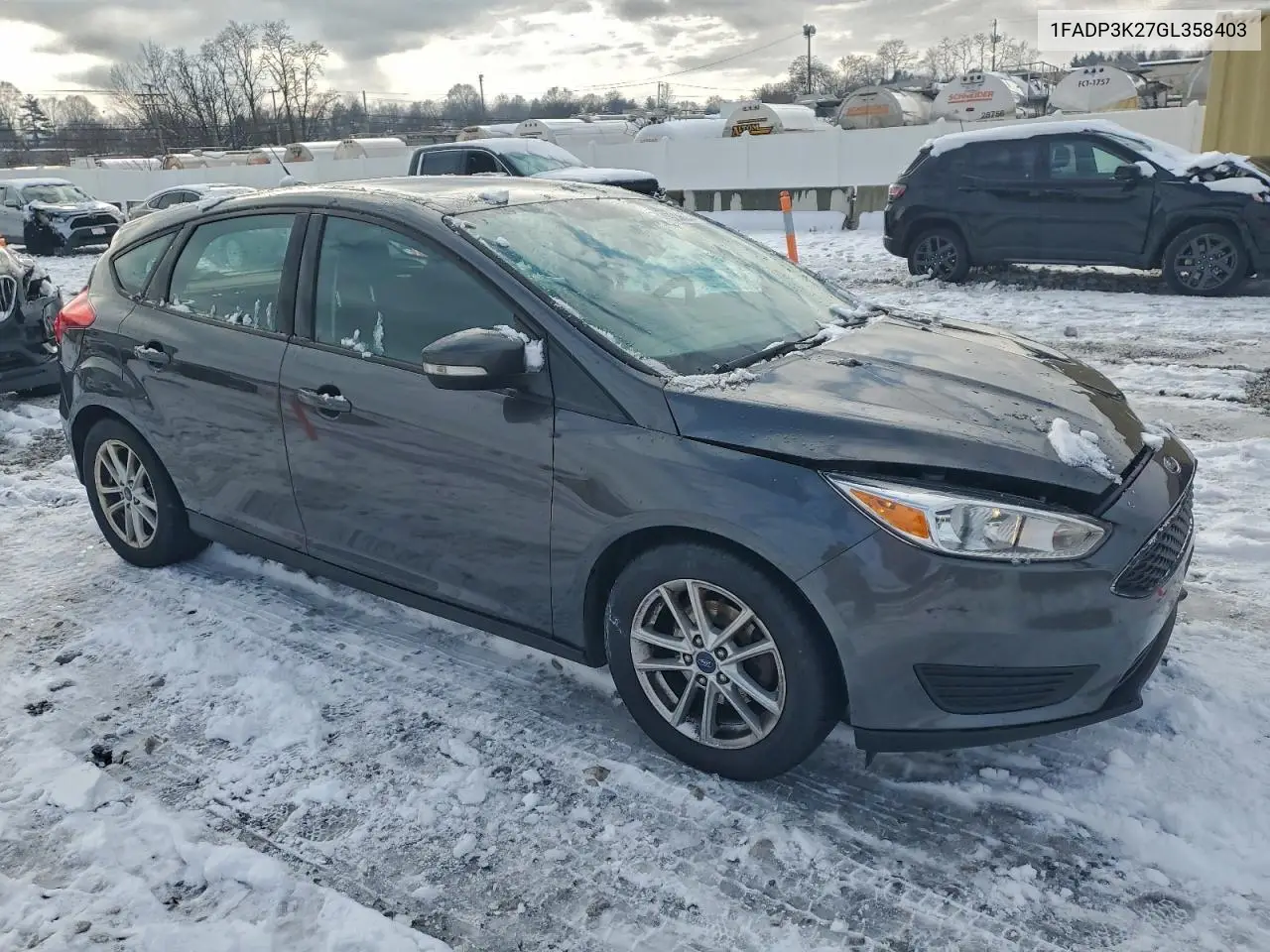 1FADP3K27GL358403 2016 Ford Focus Se