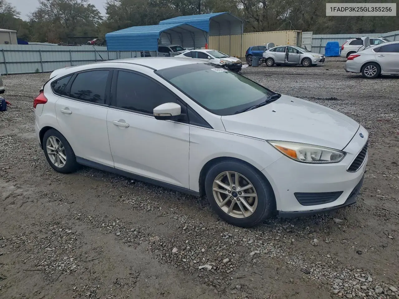 1FADP3K25GL355256 2016 Ford Focus Se