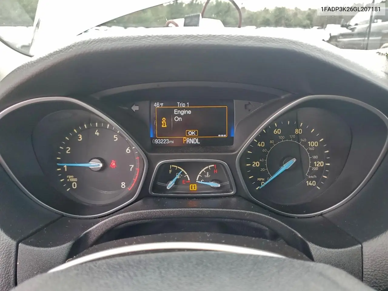 1FADP3K26GL207181 2016 Ford Focus Se