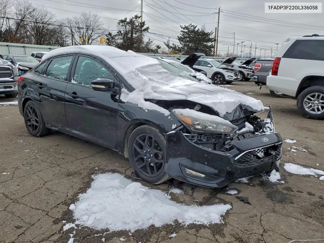 1FADP3F22GL336058 2016 Ford Focus Se