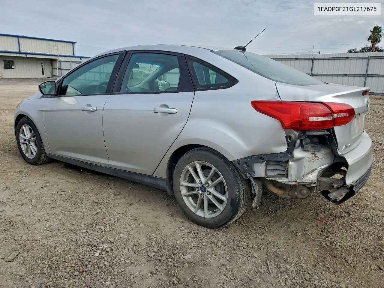 1FADP3F21GL217675 2016 Ford Focus Se