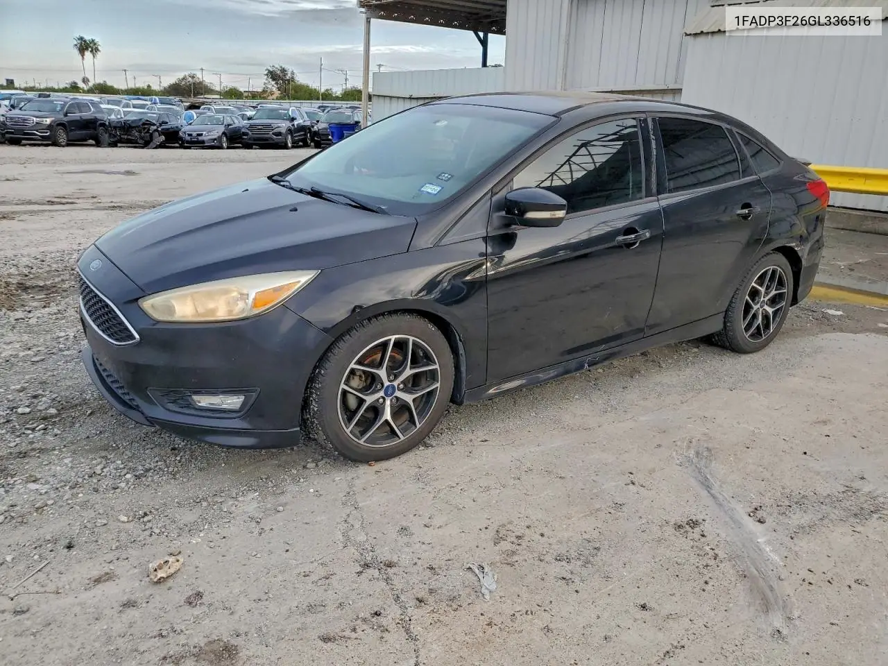 1FADP3F26GL336516 2016 Ford Focus Se