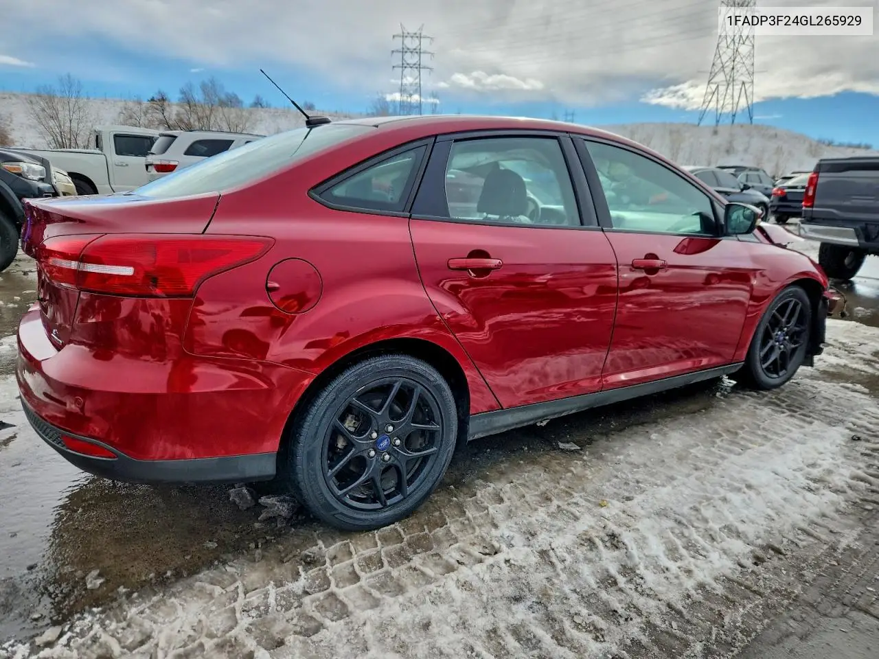 1FADP3F24GL265929 2016 Ford Focus Se