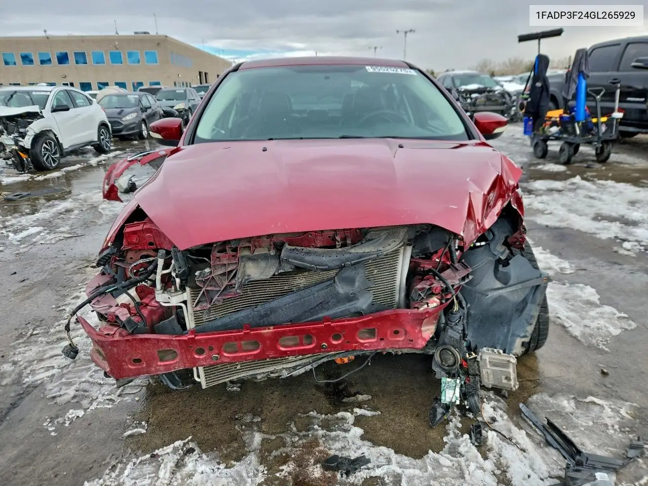 1FADP3F24GL265929 2016 Ford Focus Se