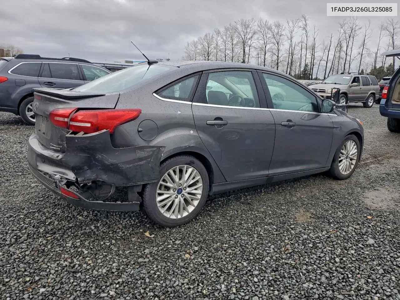 1FADP3J26GL325085 2016 Ford Focus Titanium