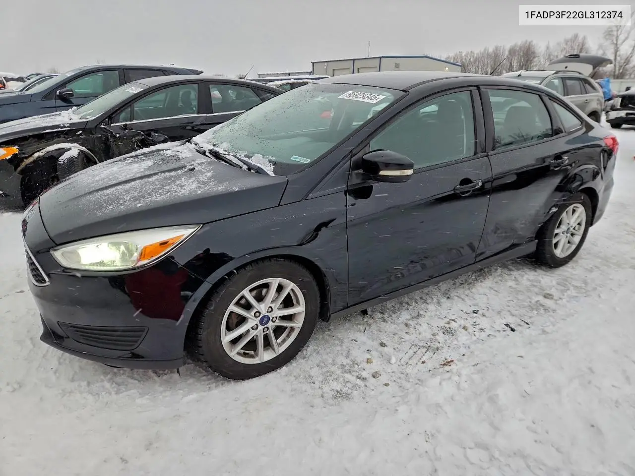 1FADP3F22GL312374 2016 Ford Focus Se
