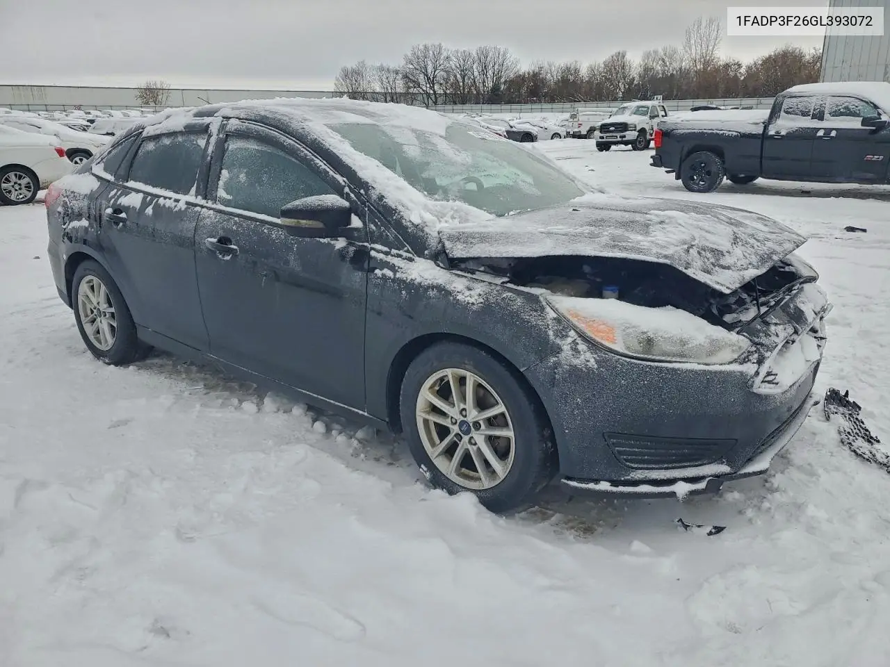 1FADP3F26GL393072 2016 Ford Focus Se