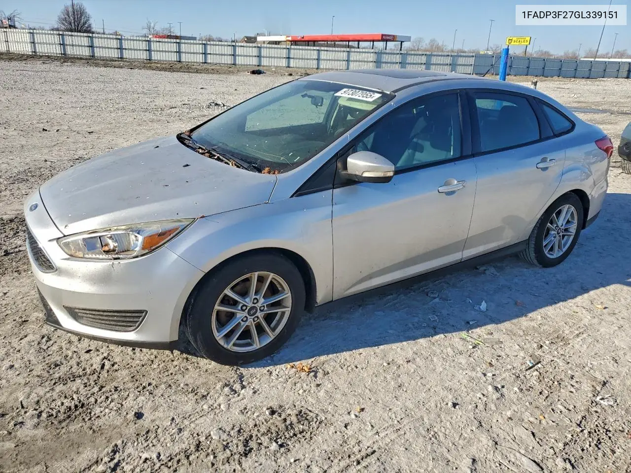 1FADP3F27GL339151 2016 Ford Focus Se