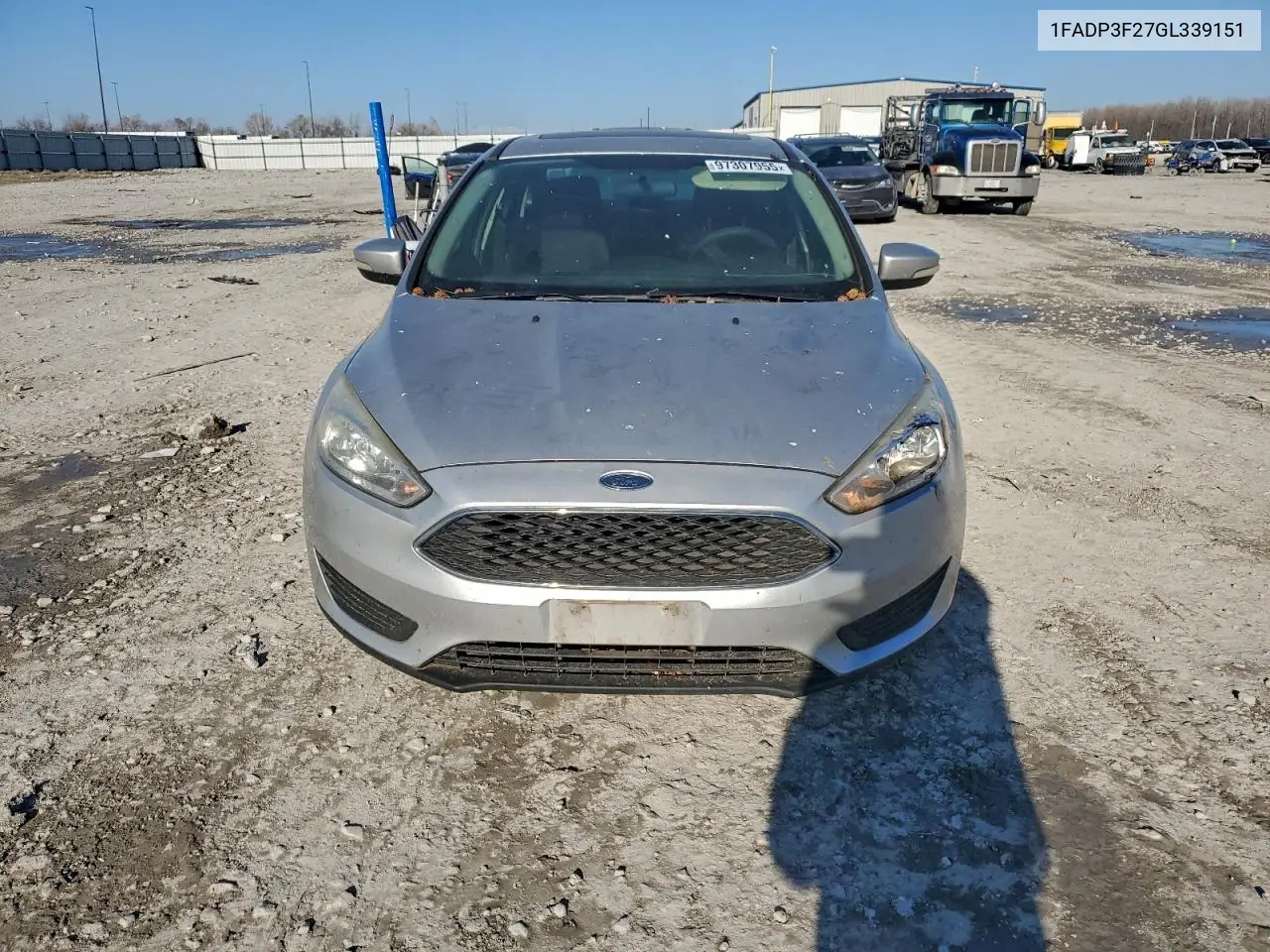 1FADP3F27GL339151 2016 Ford Focus Se