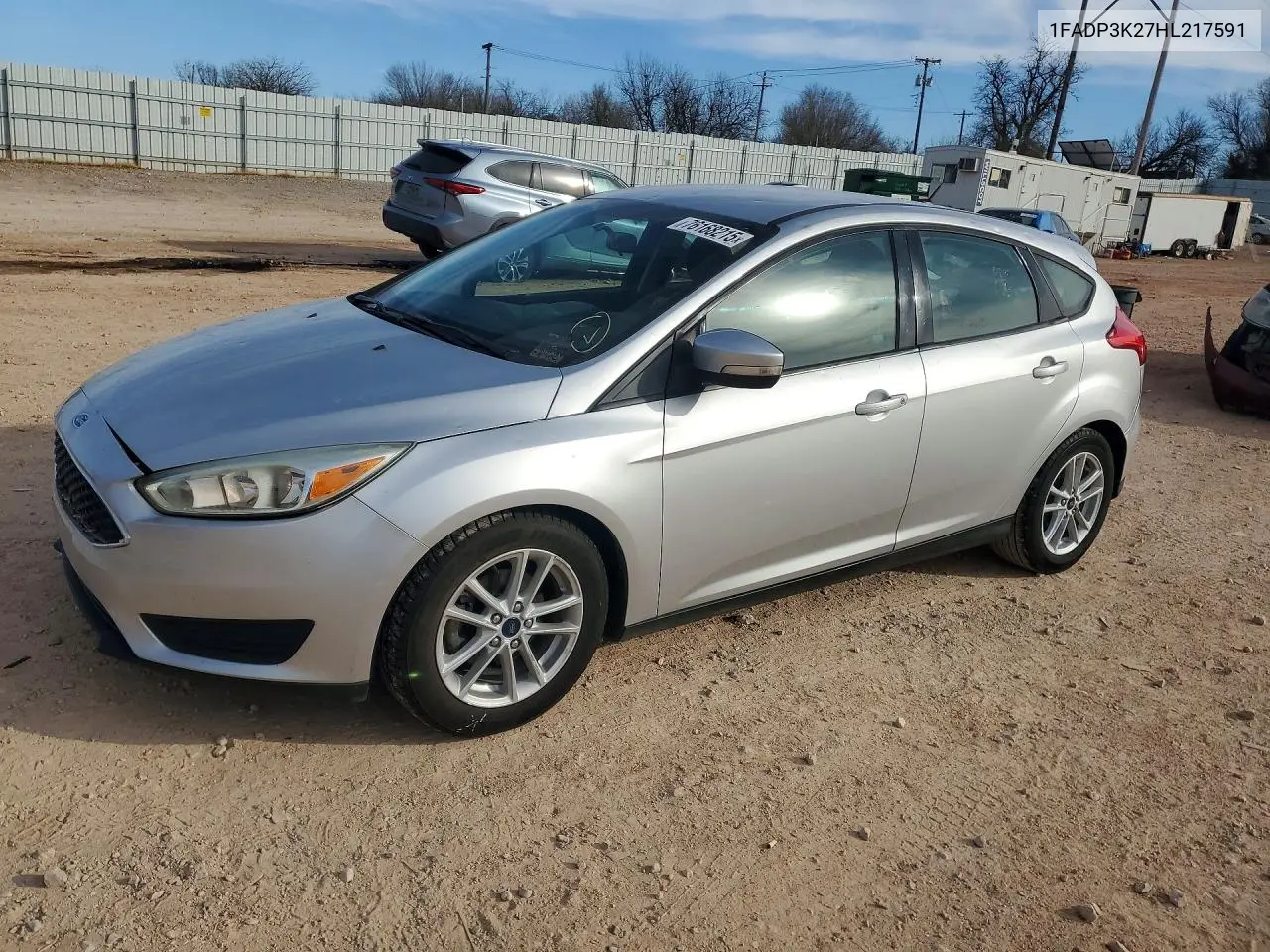 1FADP3K27HL217591 2017 Ford Focus Se