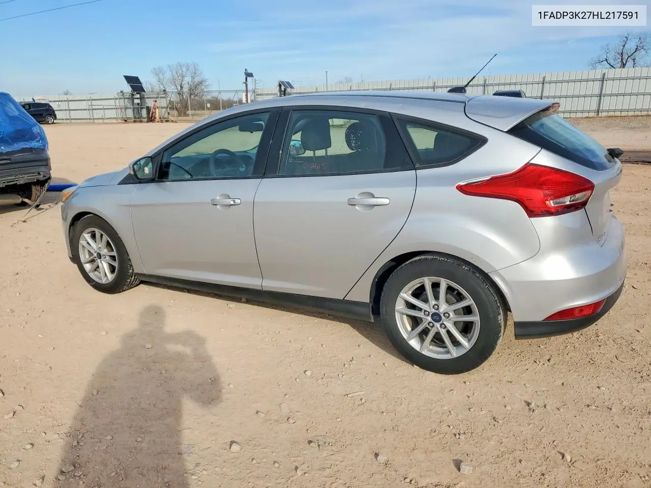 1FADP3K27HL217591 2017 Ford Focus Se