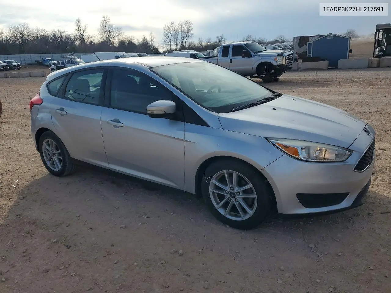 1FADP3K27HL217591 2017 Ford Focus Se