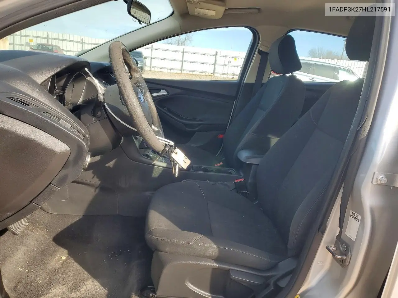 1FADP3K27HL217591 2017 Ford Focus Se