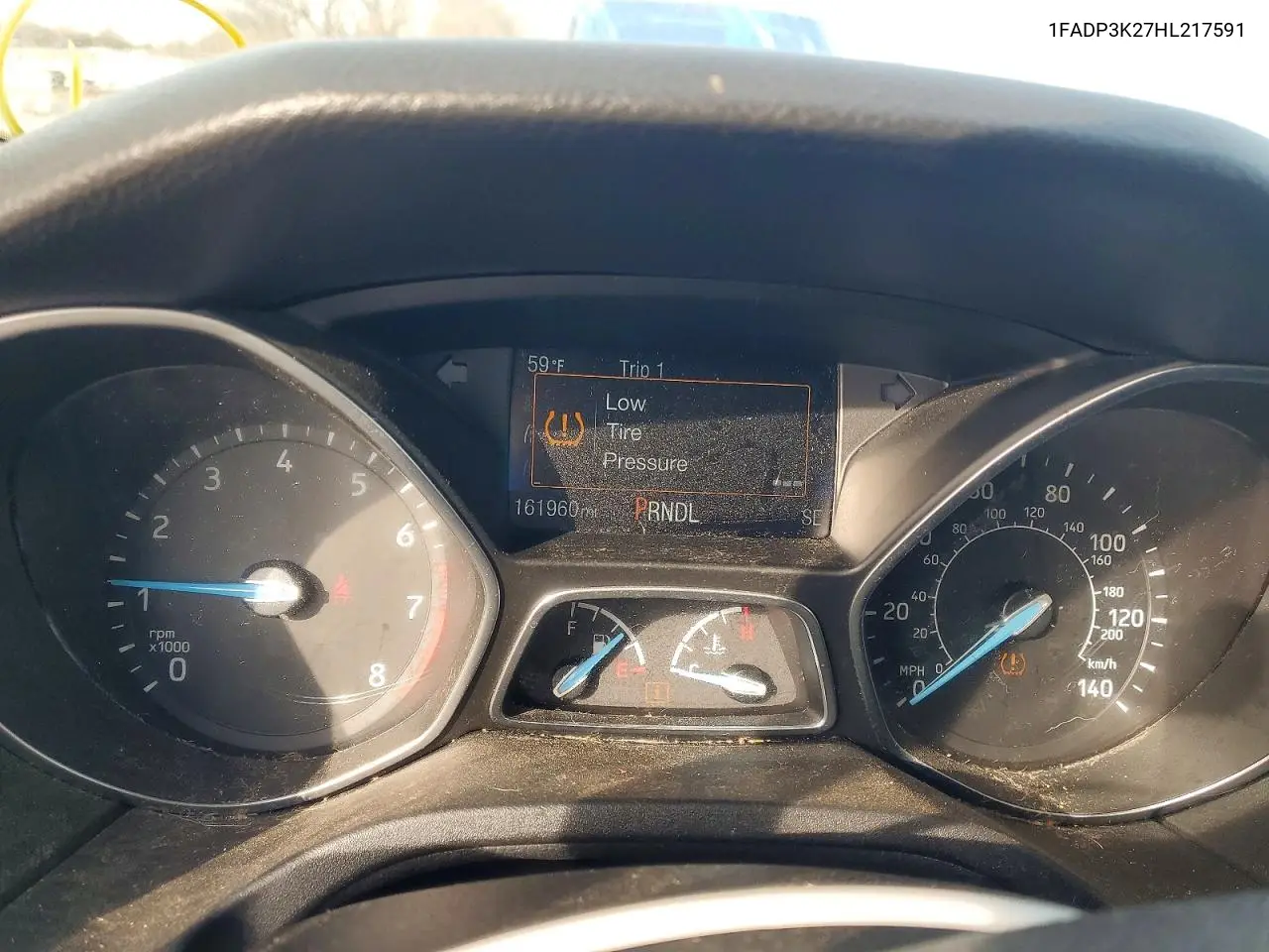 1FADP3K27HL217591 2017 Ford Focus Se