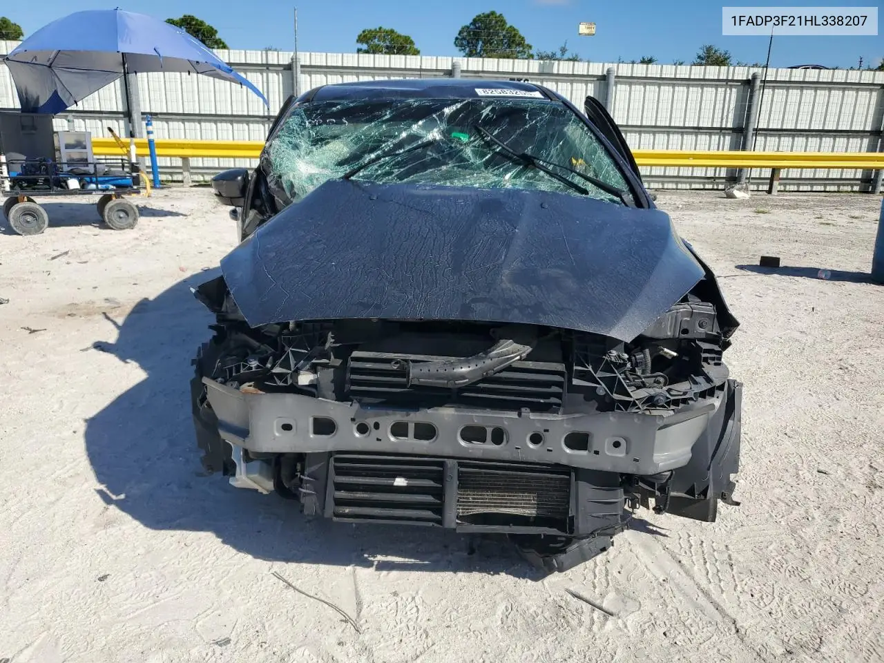 1FADP3F21HL338207 2017 Ford Focus Se