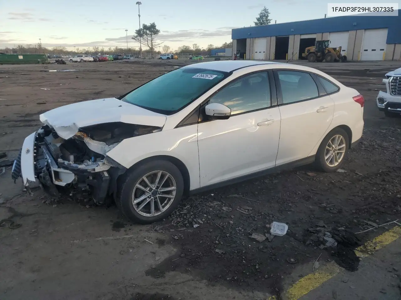 1FADP3F29HL307335 2017 Ford Focus Se