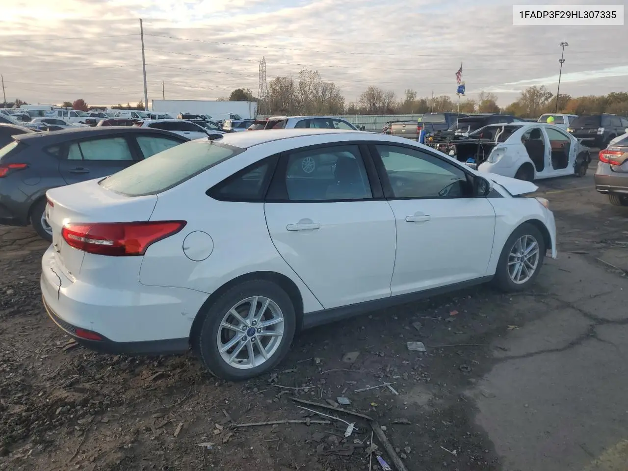 1FADP3F29HL307335 2017 Ford Focus Se