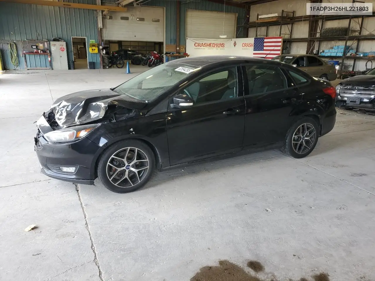 1FADP3H26HL221803 2017 Ford Focus Sel