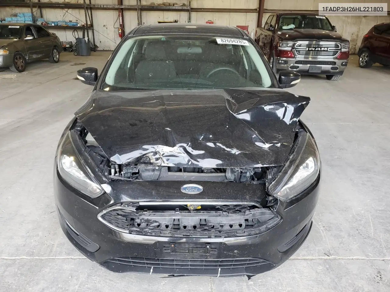 1FADP3H26HL221803 2017 Ford Focus Sel