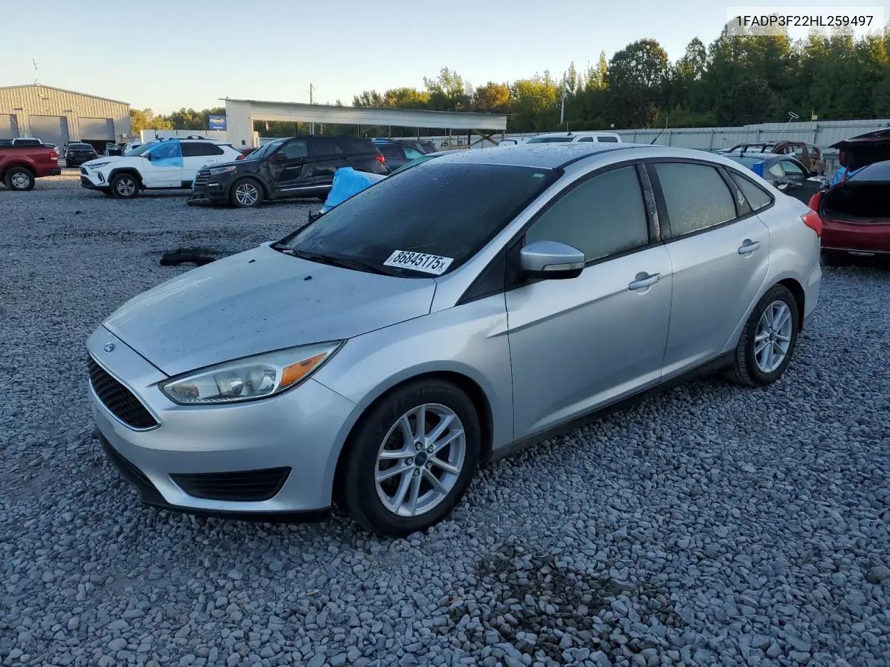 1FADP3F22HL259497 2017 Ford Focus Se