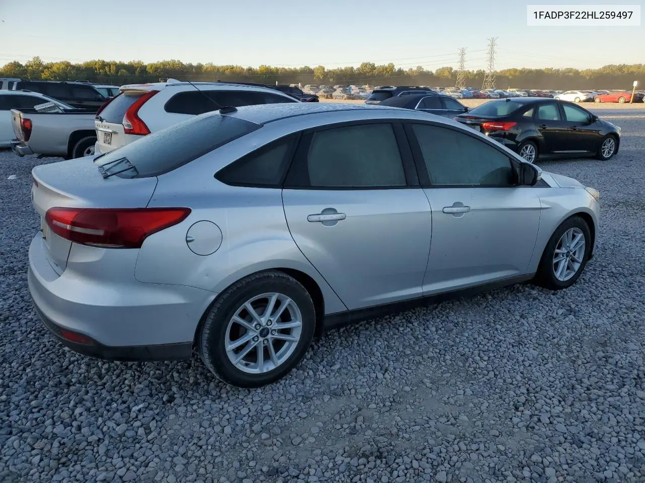 1FADP3F22HL259497 2017 Ford Focus Se
