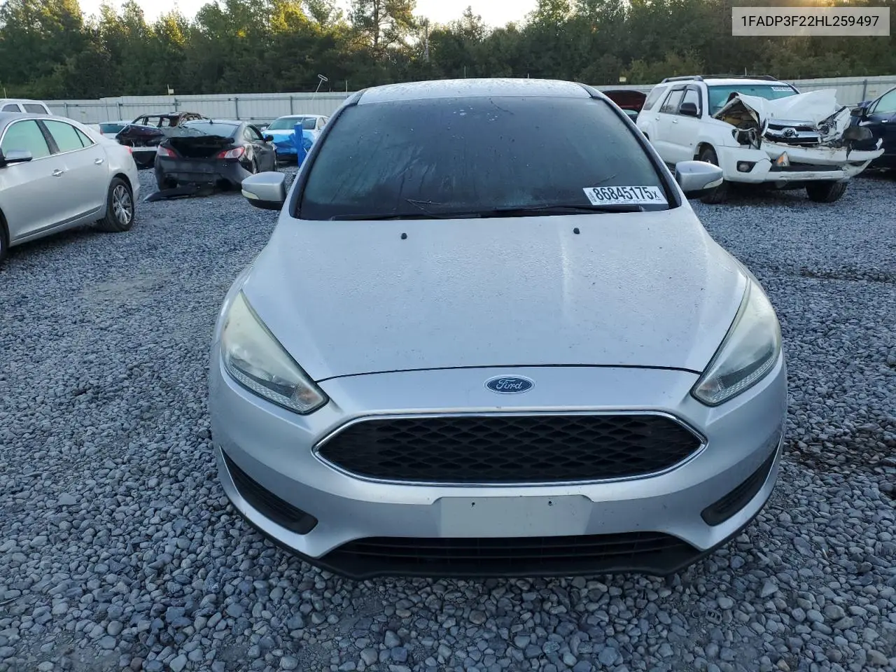 1FADP3F22HL259497 2017 Ford Focus Se