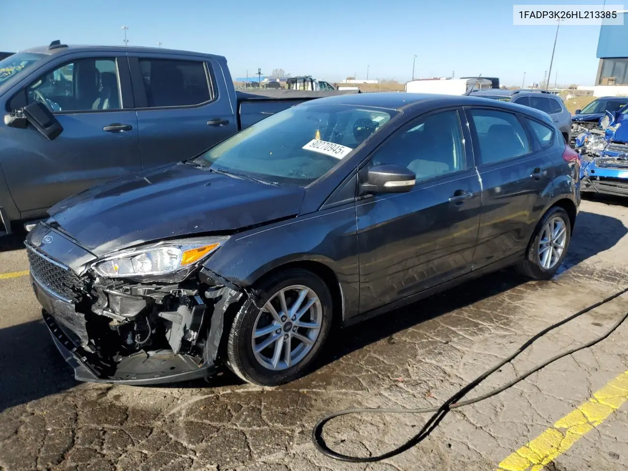 1FADP3K26HL213385 2017 Ford Focus Se